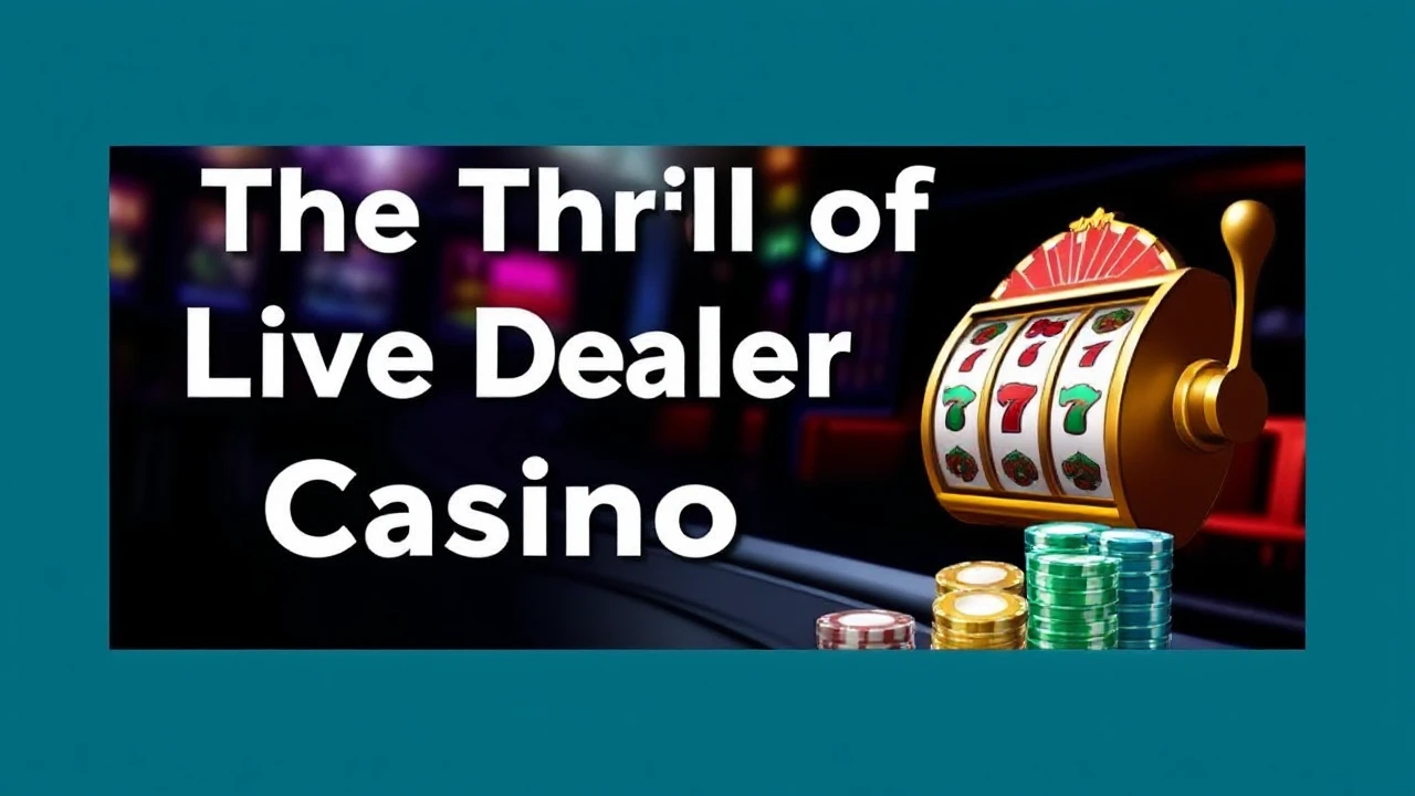 The Thrill of Live Dealer Casino Slots